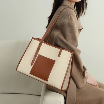 包包設計新款潮真皮單肩大包百搭爆款大容量夏小眾時尚托特包女包