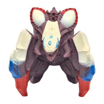 BANDAI 超人力霸王布雷薩怪獸軟膠 208地底甲獸茲古剛 成熟版  1個