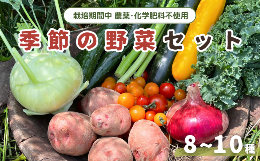 季節の野菜セット (8~10種)