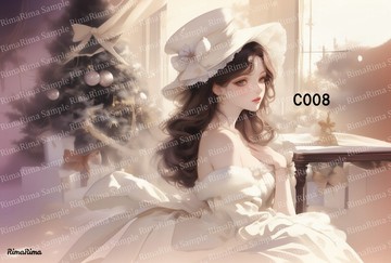 C008 原創貼紙 原創人物貼紙 貼紙 RimaRima