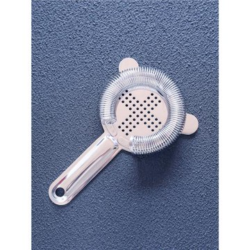 酒吧傳奇十字形網濾冰器男爵調酒過濾器雞尾酒隔冰器不銹鋼擋冰器