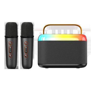 爆款全民k歌無線麥克風藍牙音響家庭版I兒童ktv音箱一體麥克風