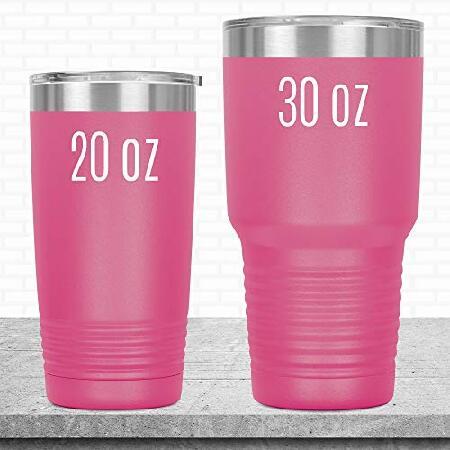 Funny Poodle Tumbler Mom Dad Dog Lover Owner Cup Mama Travel Mug Y-80D (20oz, Pink)