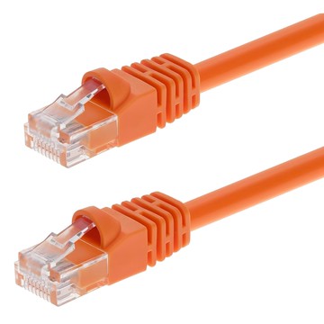 POLYWELL 寶利威爾 CAT6 高速網路線 RJ45 福祿克認證 PW15-W58-F050  5m  橘色  1條