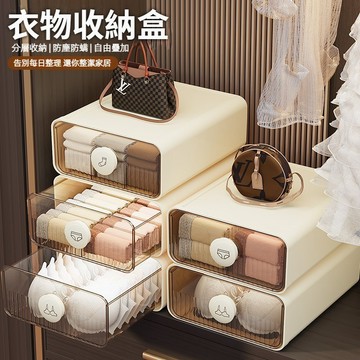 【新品上市】衣櫃收納盒🏡衣物抽屜收納盒 襪子收納盒 內褲收納盒 抽屜收納盒 整理盒 儲物盒 襪子收納 領帶收納