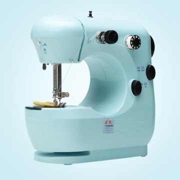 縫紉機家毅301縫紉機家用電動迷你多功能小型手動吃厚縫紉機微型衣車  交換禮物全館免運