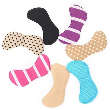 【JHS杰恆社】los0037貳組蝴蝶海綿後跟鞋墊隱形貼加厚防磨腳高跟鞋防滑墊