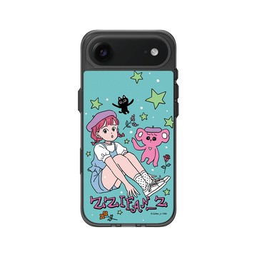 iPhone Air Clear (相機按鈕) 酷墨灰 - 子凡 Zzifan_z - kawaii
