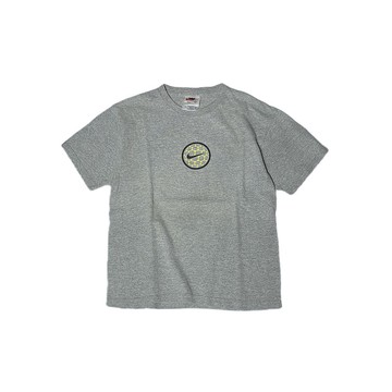 古著美國Nike Logo設計圖樣灰色運動T-shirt