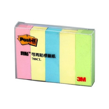 3M 標籤紙 700CL 小尺寸便利貼 ( 15 x 50mm / 全彩便籤 )【APP滿額下單10%點數(單一帳號最高5000點)】1/31止