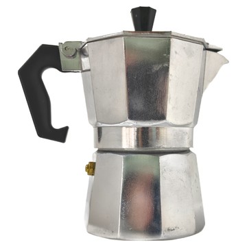 Homely Zakka 義式經典風格角型摩卡壼 3杯 食品級鋁合金  1組