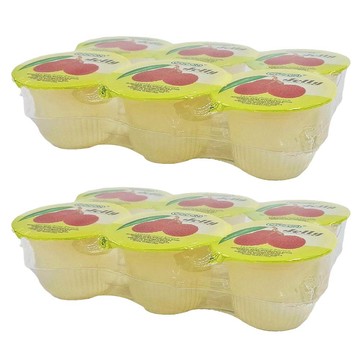 COCON 可康 荔枝風味椰果果凍 6杯入  708g  2組