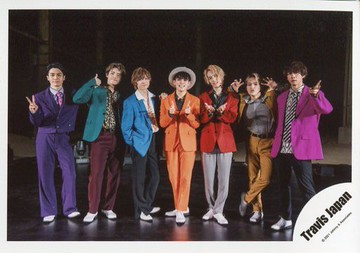 Travis Japan/集合(7人)/橫型?全身/BIG BANG BOY>MV Off Shot/正式生寫真