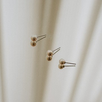 Julia_超亮淡水珍珠耳環