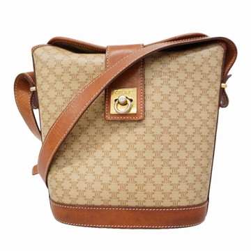 稀有中古包 Celine老花金扣薯條包 斜背包 側背包 單肩包 古董包