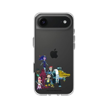 iPhone Air Clear Case（相機按鈕） 透明 - 瑞克和莫蒂 Rick and Morty - 正義使者