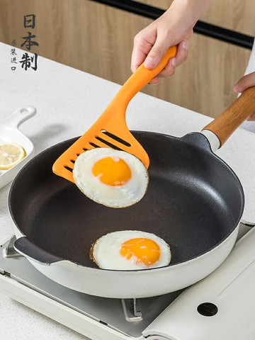 優購生活 日本進口煎蛋鏟煎雞蛋專用煎鏟多功能牛排漏鏟做手抓餅烙煎餅工具
