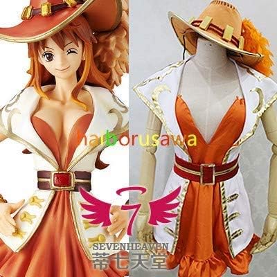 ONE PIECE（ワンピース） ナミ コスプレ衣装 帽子付き