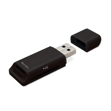讀卡機-SD 記憶卡 RT7 隨身型 USB 雙槽讀卡機