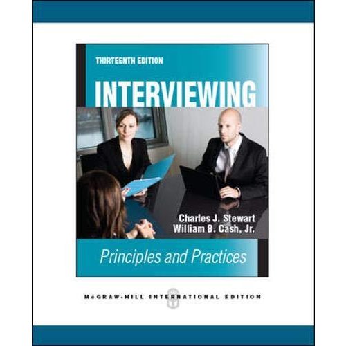 Interviewing: Principles and Practices