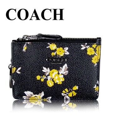 美國COACH  塗層帆布大草原迷你證件夾/ COACH包 / 包包專櫃品牌 / outlet / 產品編號F59747【momi宅便舖】