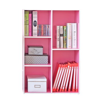 HOPMA 合馬家具 粉彩五格櫃 (粉紅) G-S590RD  尺寸W519XD300XH900mm  619 x 300 x 900mm