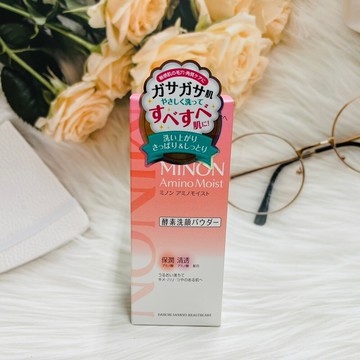 潼漾小舖 minon 蜜濃 敏弱潤澤酵素洗顏粉 35g