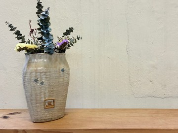 | Luna 陶偶系列 | 陶器 花瓶 擺設 兩面有圖案