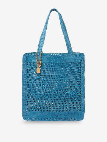 Chloé Raffia Tote Bag