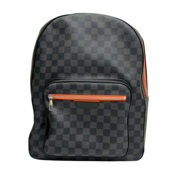 LOUIS VUITTON LV 路易威登 黑色 棋盤格帆布 Josh 雙肩包 後背包 N42403 【二手名牌BRAND OFF】