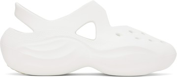 Dingyun Zhang 白色 Crocs 联名 Diffuser 凉鞋
