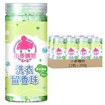 小麥購物 洗衣香香豆 草木果香  200g  12瓶
