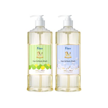 【Fees 法緻】嬰兒柔護洗髮沐浴精600ml