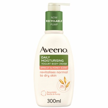 Aveeno 艾惟諾日用滋潤沐浴露 - 杏桃蜂蜜 300ml