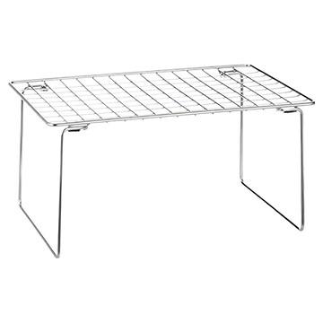 SHIMOYAMA 304不鏽鋼折疊式桌上/水槽下兩用置物架  經典款  37 x 24 x 19cm  1個
