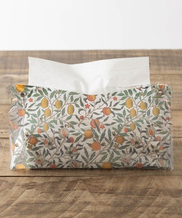 透明面紙盒B.黃色