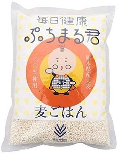 西田精麦 毎日健康 ぷちまる君 10KG (1KG × 10袋入り) 熊本県産 大麦 100%