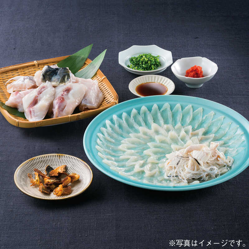 おせち料理 下関 天白ひらこし とらふく料理セット（4人用）