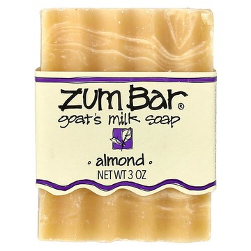 ZUM, Zum Bar®，羊奶皁，杏仁質香味，3 盎司