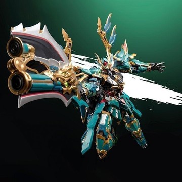 【動漫周邊✅】免運 藏道模型創神系列四聖獸青龍武鬥版國創機甲可動模型正版合金成品