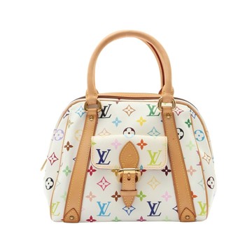 LV 路易威登 LV x TM Priscilla Handbag 手提包 白彩 原花帆布 M40096 【二手名牌BRAND OFF】