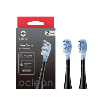 Oclean 2入組盒裝 UC02極致清潔型刷頭(黑柄)
