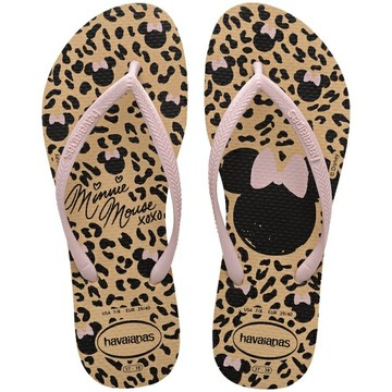 havaianas 哈瓦士 巴西人字拖 女款 slim disney 豹紋米妮 涼鞋 拖鞋 夾腳拖 海灘鞋＊夏日微風＊
