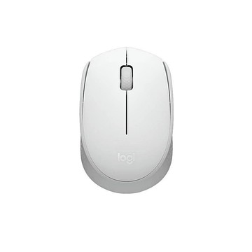 【 Logitech 羅技 】M170 珍珠白 無線 滑鼠 簡約時尚 百搭