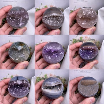 千晶水晶 ✔️開口笑晶洞 笑口常開 ❤️頂級高彩糖霜天然全拋光 開口笑水晶 天然水晶 開口笑 A3191