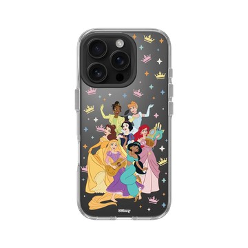 iPhone 16 Pro Clear 透明 - 迪士尼-公主系列 Disney Princess - 公主角色集合