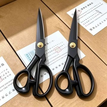 🌟臺灣出貨🌟庫存處理外貿日本 錳鋼裁縫超尖大號裁縫剪家用布料褲子縫紉剪刀