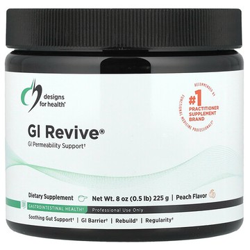 Designs For Health, GI Revive®，桃子，8 盎司（225 克）