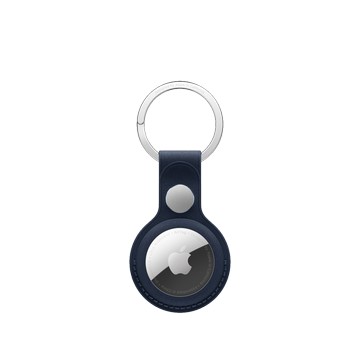 Apple AirTag 精細織紋鑰匙圈 – 藏藍色
