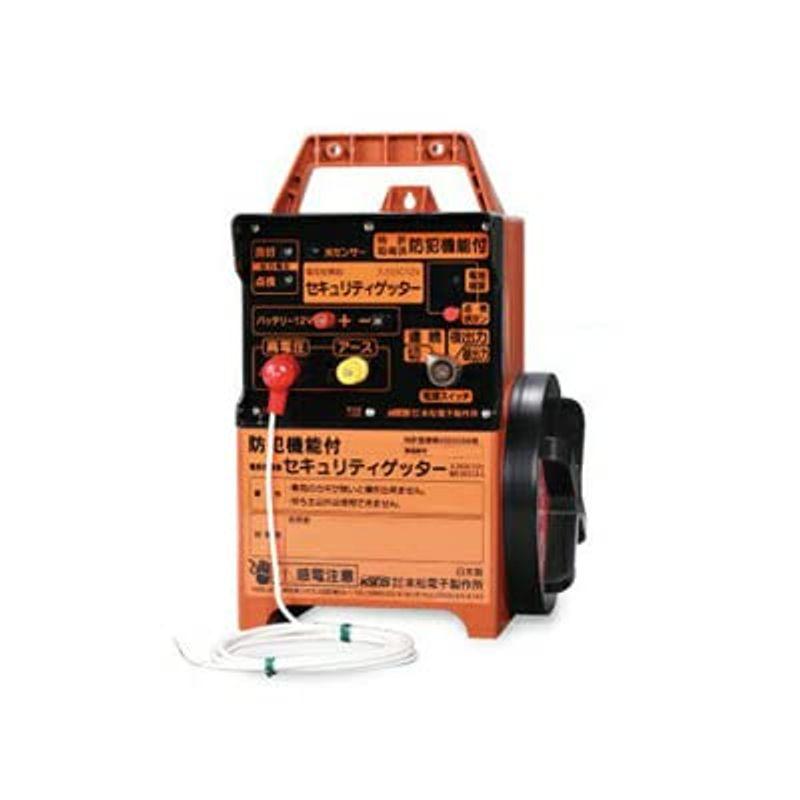 末松電子 電気柵 セキュリティゲッター SEC12-3 電源：DC12V（ゲッターアルカリ電池12V） 最大出力：9500V 電柵本体 電気